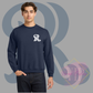 White RR Pocket Logo-Gildan® - Heavy Blend™ Crewneck Sweatshirt 18000