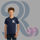 White RR Pocket Gildan® - Youth Heavy Cotton™ 100% Cotton T-Shirt 5000B