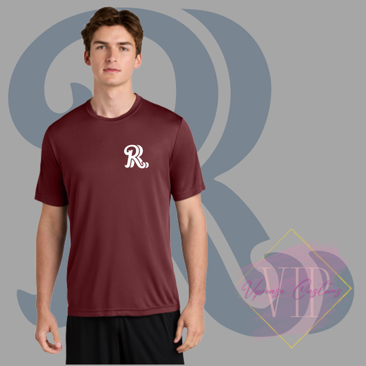 White RR Pocket logo- Sport-Tek® PosiCharge® Competitor™ Tee - ST350