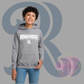 White Rough Riders Logo-Gildan® - Youth Heavy Blend™ Hooded Sweatshirt 18500B