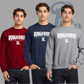 White Rough Riders Logo-Gildan® - Heavy Blend™ Crewneck Sweatshirt 18000