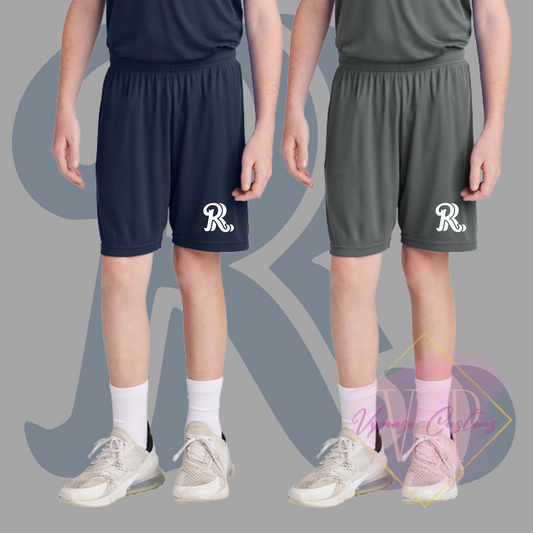 RR Logo-YST103 Sport-Tek® Youth Competitor™ United 5" Short