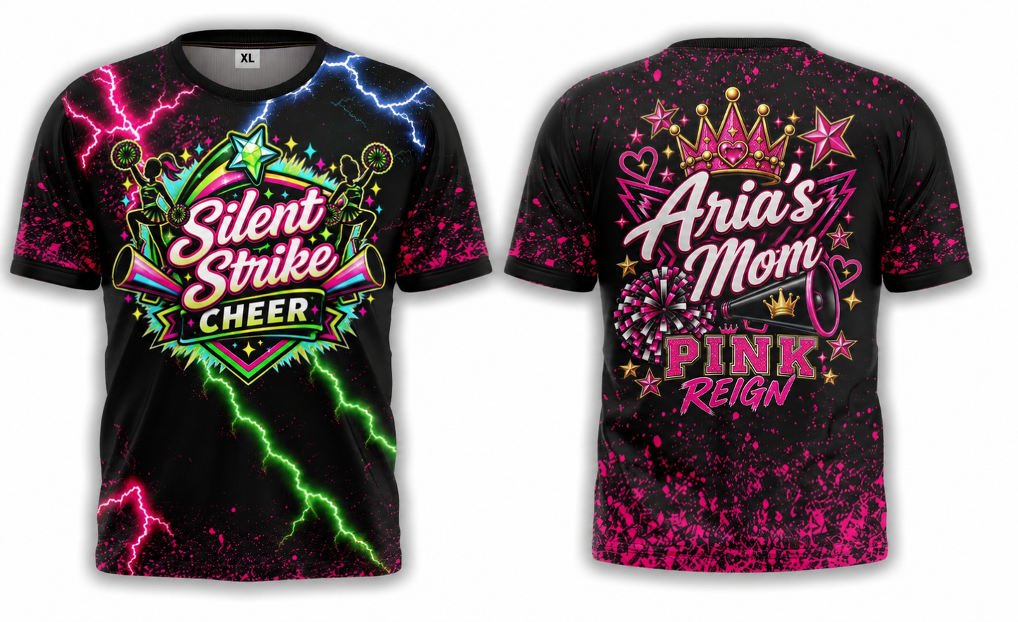 Silent Strike Cheer Apparel- PREORDER ONLY CLOSES 9-18