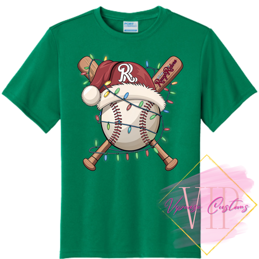 RR Baseball Bat Christmas Drifit