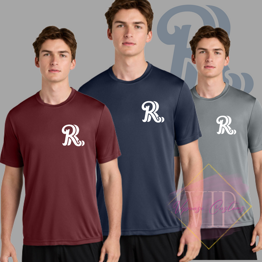 White RR Pocket logo- Sport-Tek® PosiCharge® Competitor™ Tee - ST350
