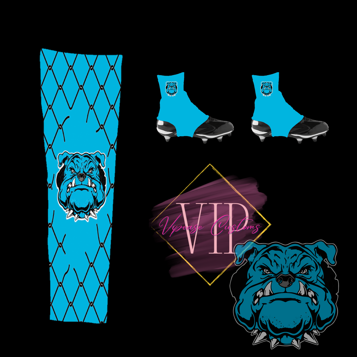 Junkyard dawg Arm Sleeve or Cleat covers (spats)