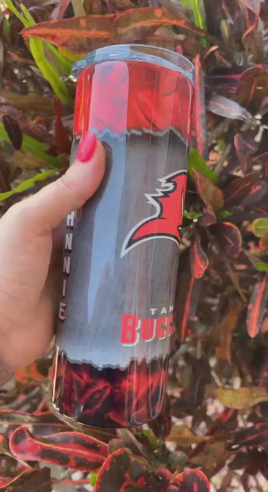 Personalized Bucs Tumbler