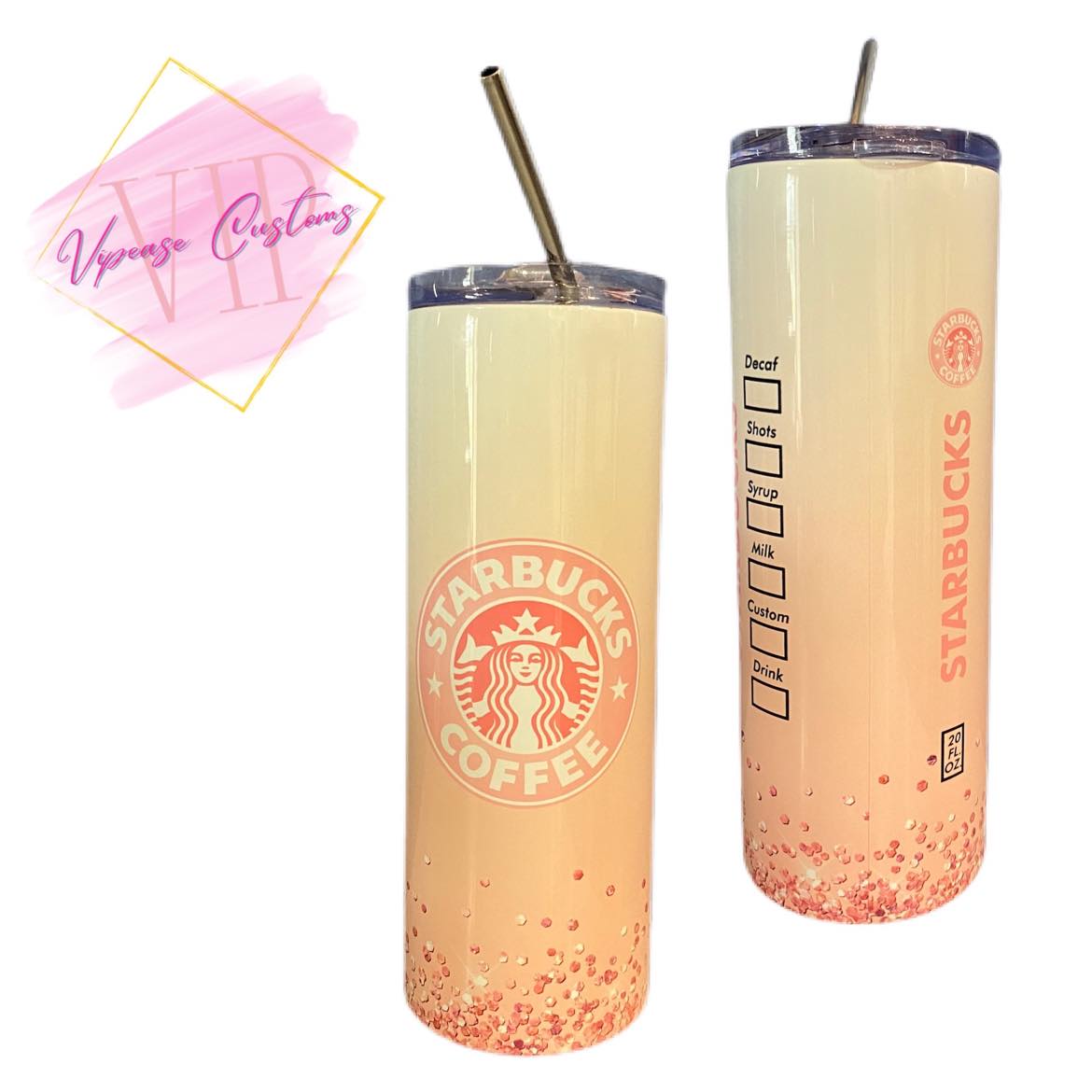 Pink Starbucks Tumbler