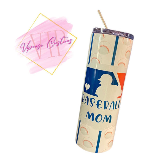 Baseball Mom Tumbler