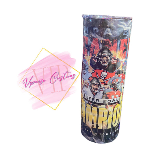 Bucs Super bowl Champion Tumbler