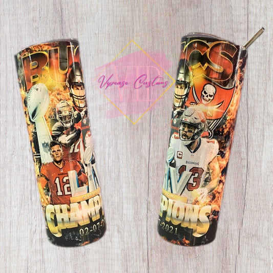 Bucs Super bowl Champion Tumbler