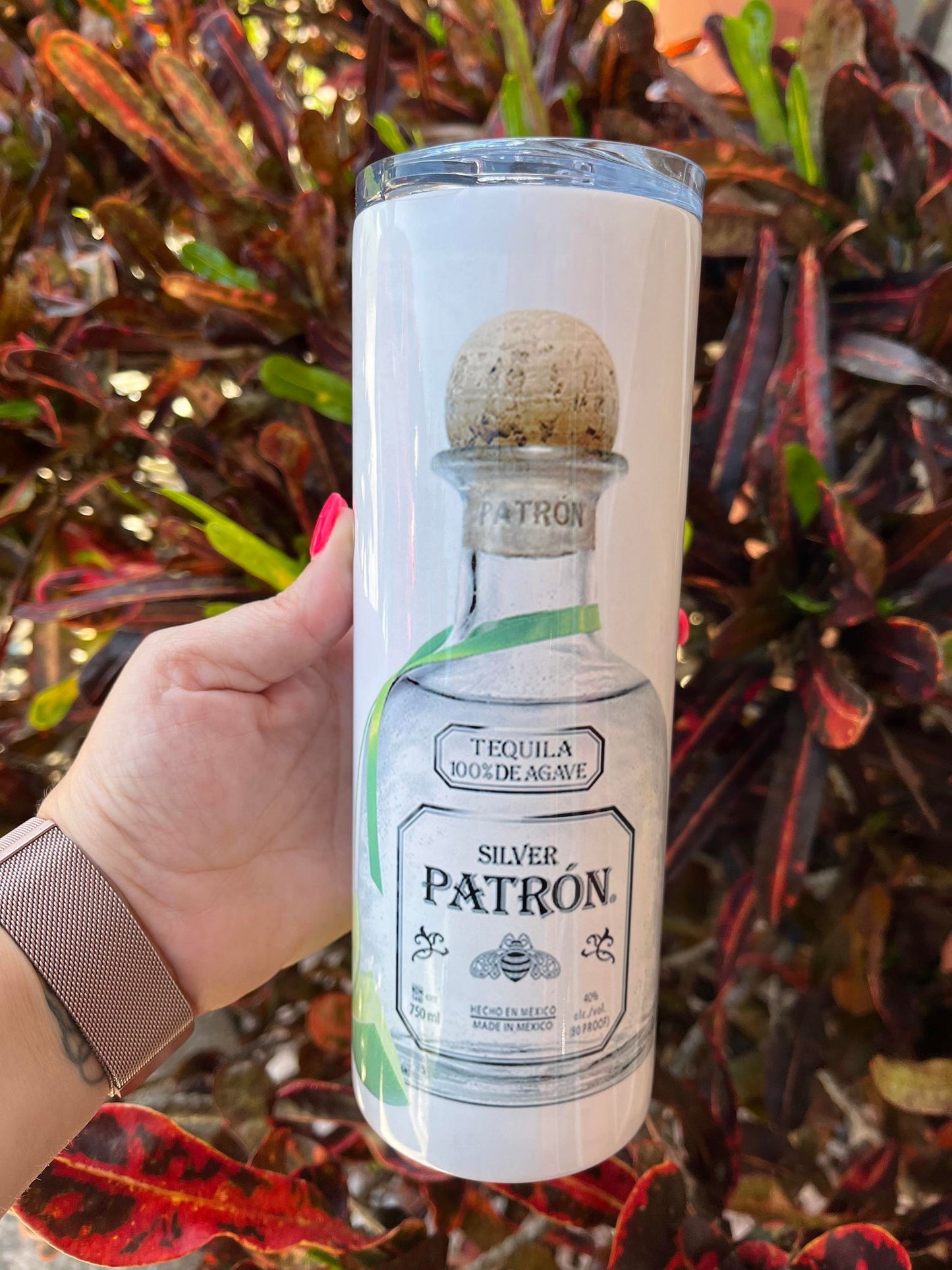 Personalized Patron Inspired Tumbler