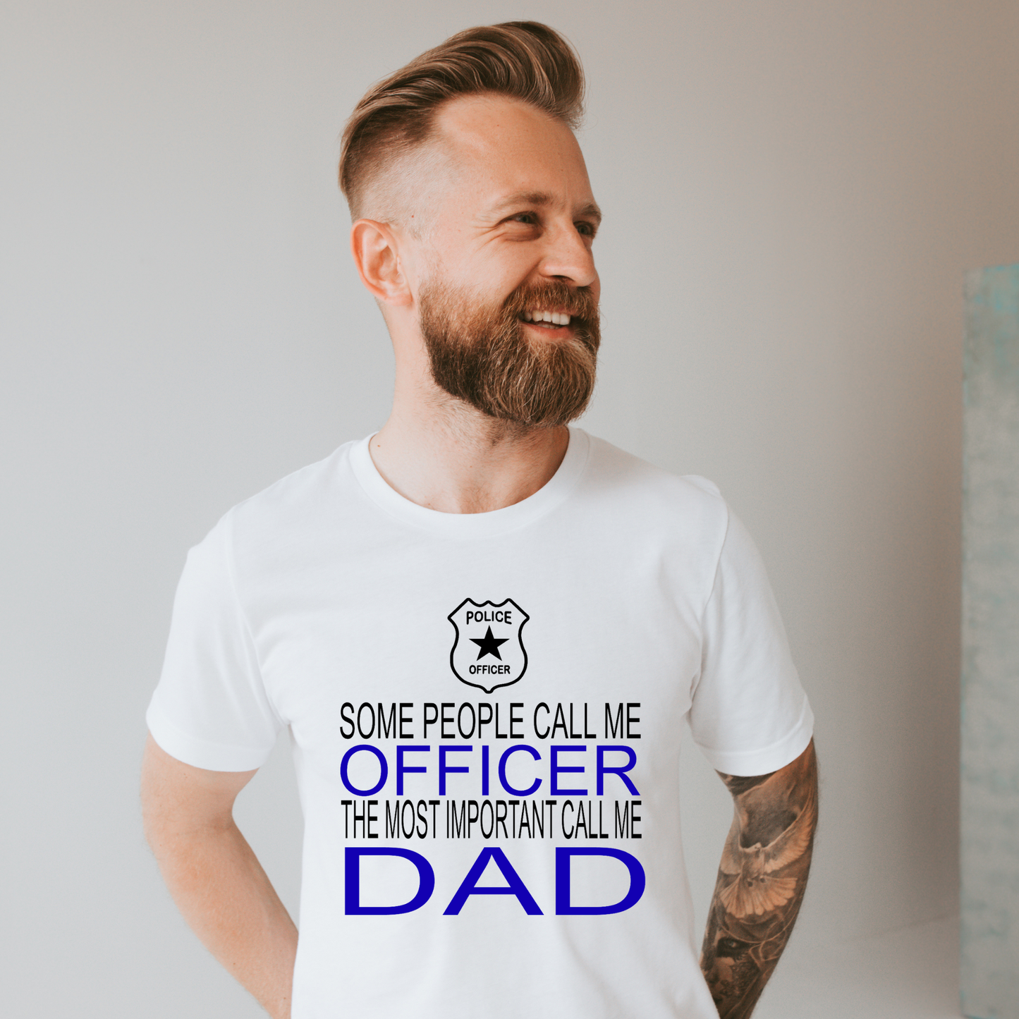 Officer Dad Tee