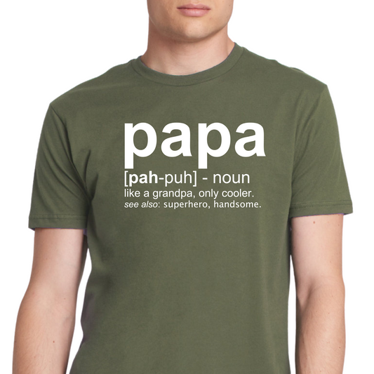 Papa Noun Tee