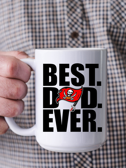 Bucs Best Dad Ever Mug